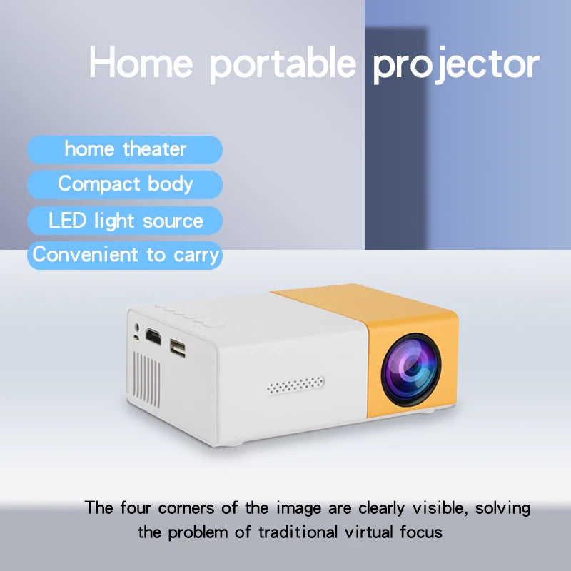 Gadget Warehouse™️ Mini Portable Projector