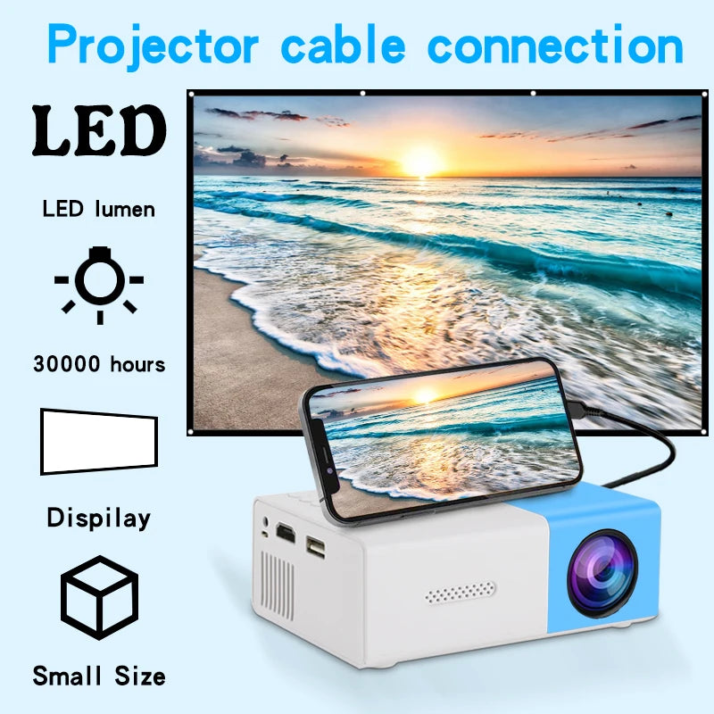 Gadget Warehouse™️ Mini Portable Projector